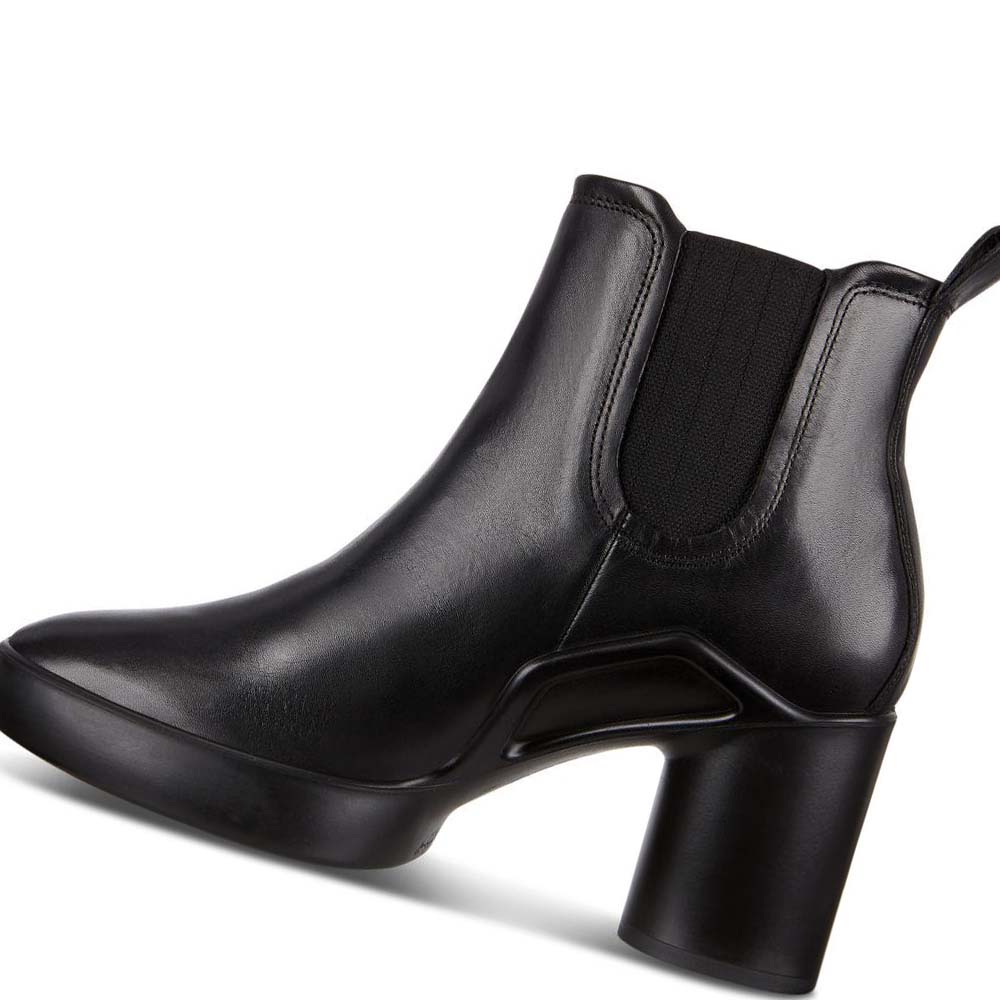 Ecco Shape Sculpted Motion 55 Chelsea Ankle Pensko Dame Svarte | NO 119BEX